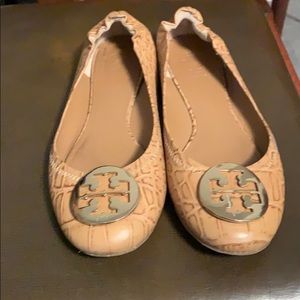 Tory Burch khaki flats